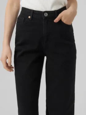 Vmtessa Jeans mit hoher Leibhöhe und weitem Bein