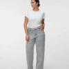 Vmtessa Jeans mit hoher Leibhöhe und weitem Bein