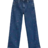 Vmtessa Jeans mit hoher Leibhöhe und weitem Bein