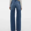 Vmtessa Jeans mit hoher Leibhöhe und weitem Bein