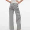 Vmtessa Jeans mit hoher Leibhöhe und weitem Bein