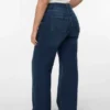 Vmtessa Jeans mit hoher Leibhöhe und weitem Bein