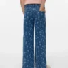 Vmtessa Jeans mit hoher Leibhöhe und weitem Bein