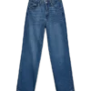 Vmtessa Jeans mit hoher Leibhöhe und weitem Bein