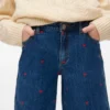 Vmtessa Jeans mit hoher Leibhöhe und weitem Bein
