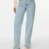 Vmtessa Jeans mit hoher Leibhöhe und weitem Bein