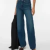 Vmtessa Jeans mit hoher Leibhöhe und weitem Bein