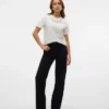 Vmtessa Jeans mit hoher Leibhöhe und weitem Bein