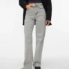 Vmtessa Jeans mit hoher Leibhöhe und weitem Bein