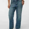 Vmtessa Jeans mit hoher Leibhöhe und weitem Bein
