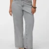 Vmtessa Jeans mit hoher Leibhöhe und weitem Bein
