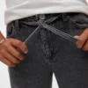 Vmtessa Jeans mit hoher Leibhöhe und weitem Bein