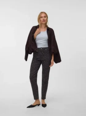 Vmtessa Mom-Fit-Jeans mit hoher Leibhöhe