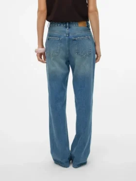 Vmtokey Jeans mit niedriger Taille und gerader Passform
