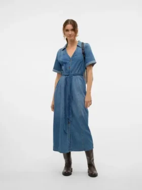 Vmtrylla Midi-Kleid