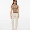 Vmvalerie Mid Rise Straight Fit Jeans