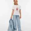 Vmvanessa Jeans mit niedriger Leibhöhe und weitem Bein