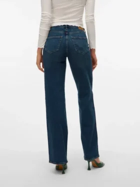 Vmvanessa Jeans mit niedriger Leibhöhe und weitem Bein