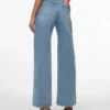 Vmvega Jeans mit hoher Leibhöhe und weitem Bein