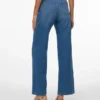 Vmvega Jeans mit hoher Leibhöhe und weitem Bein