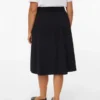 Vmvilja Cord-Midirock mit hoher Taille