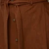 Vmvilja Cord-Midirock mit hoher Taille