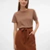 Vmvilja Cordrock mit hoher Taille als Short