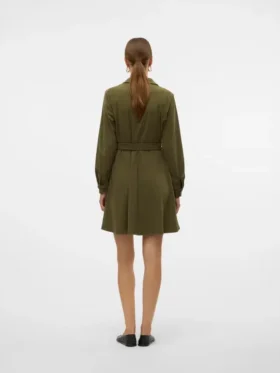 Vmvilja Kurzes Cord-Kleid