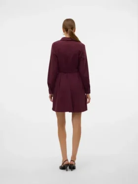 Vmvilja Kurzes Cord-Kleid