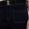 Vmvivianne High-Rise-Jeans mit ausgestelltem Schnitt
