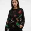 Vmxmasparty Strickpullover