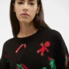 Vmxmasparty Strickpullover