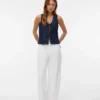 Vmzelda High Rise Barrel Fit Jeans