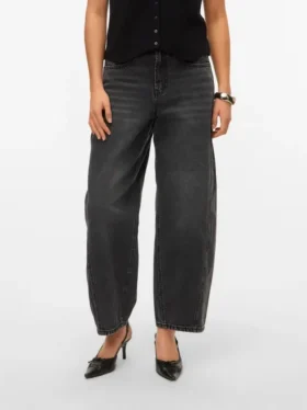 Vmzelda High-Rise-Jeans im Barrel-Fit