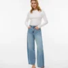 Vmzelda High-Rise-Jeans im Barrel-Fit