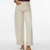 Vmzelda Jeans mit hoher Leibhöhe und weitem Bein