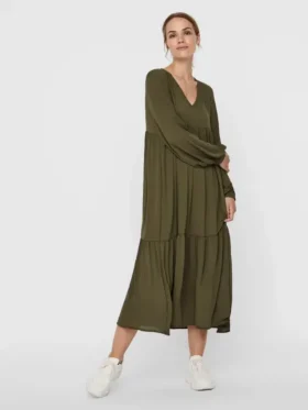 Vmzigga Langes Kleid